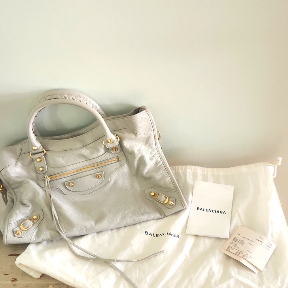 Balenciaga Motocross classic city bag